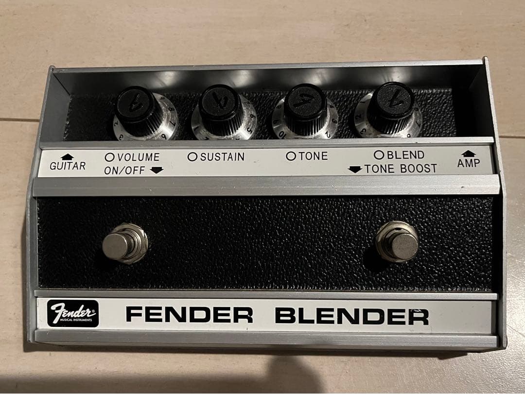 Fender Blender custom オクターブファズ　　復刻版　希少！ Fender Shields Blender Fuzz Pedal | Cream City Music
