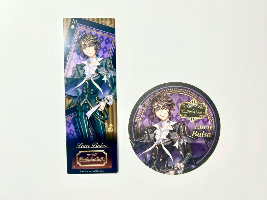 第五人格 スイーツパラダイスコラボ ルカバルサー コースター、しおり