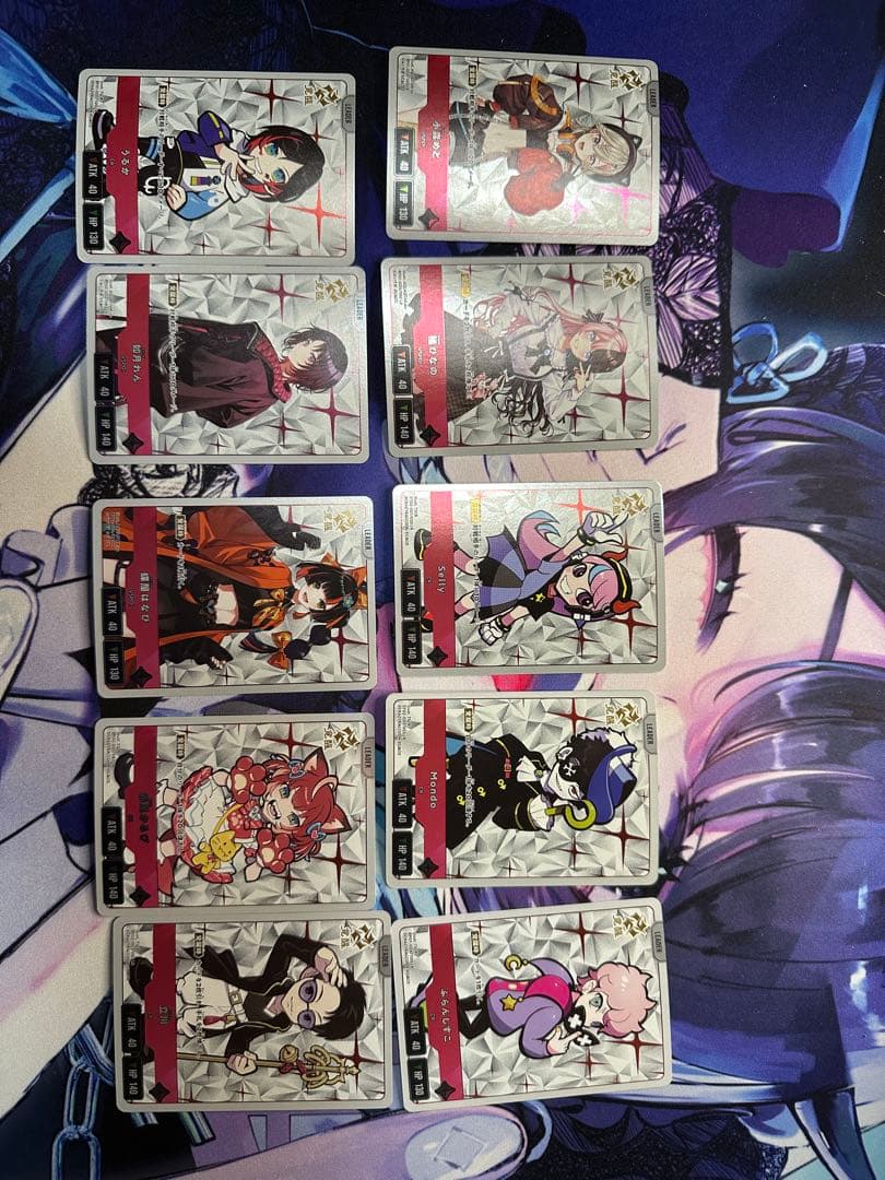 クロスタ xrossstars 第1弾、第2弾、スターターデッキSR以下4コン