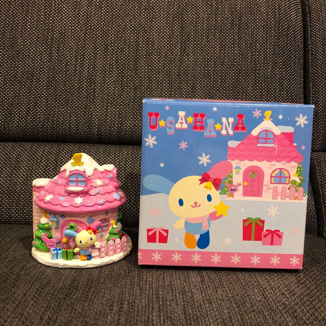 日*9様 超希少　激レア　ウサハナ　USジオラマミニハウス　当時物　クリスマス