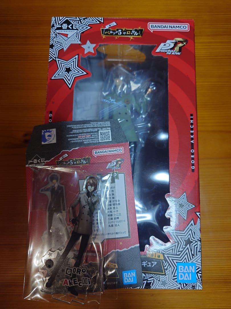 ペルソナ5ロイヤル　1番くじ B賞　明智吾郎　フィギュア　おまけ付き