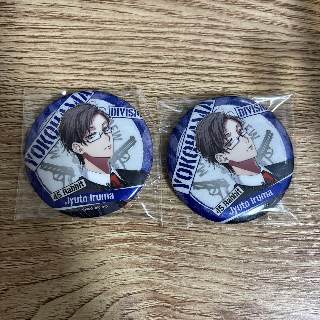 ヒプノシスマイク ew02 缶バッジ 中国限定 入間銃兎 - メルカリ