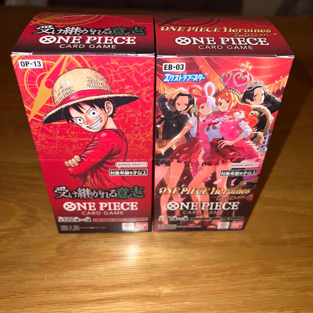ワンピースカードゲーム　受け継がれる意志　ヒロインズエディション　未開封ボックス