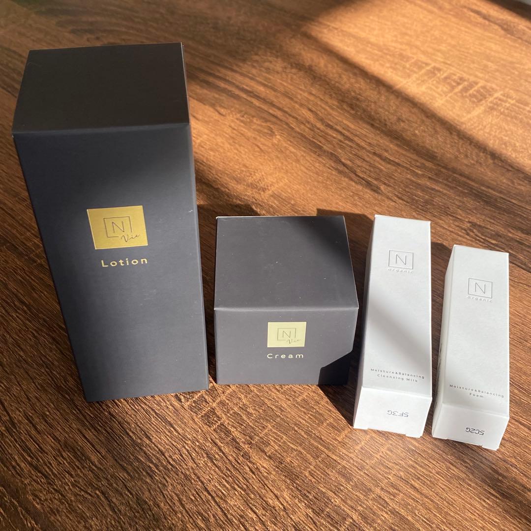 N organic Vie モイストリッチ ローション & バリアクリームセット