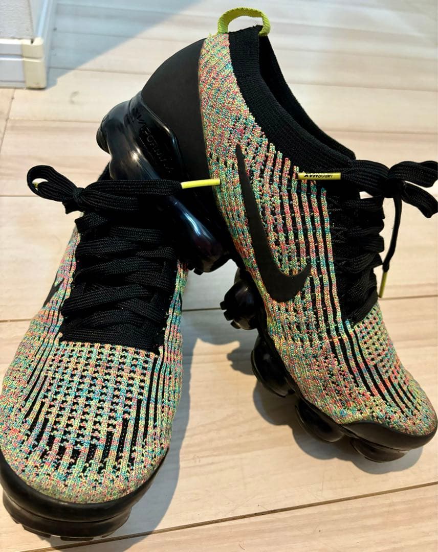 ナイキ エアヴェイパーマックス フライニット3 マルチカラー - メルカリ