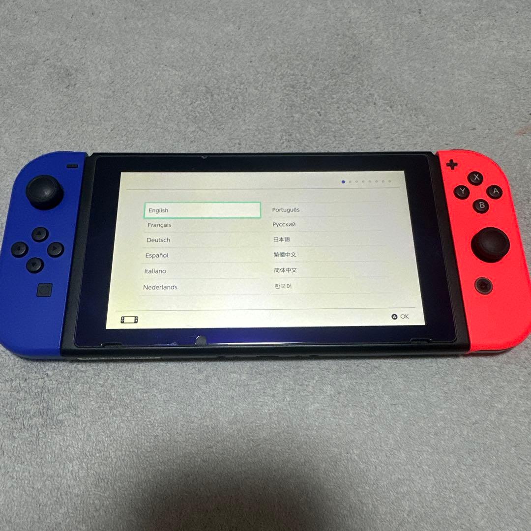 Nintendo Switch 本体(青/赤)＋桃鉄ワールドなど付き