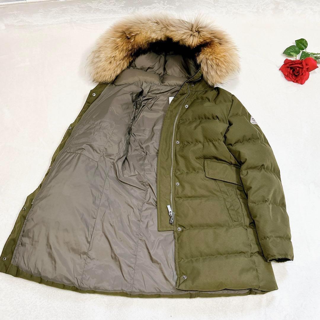 新品同様✨️ ピレネックス　グルノーブル　ダウンコート　ファー　38