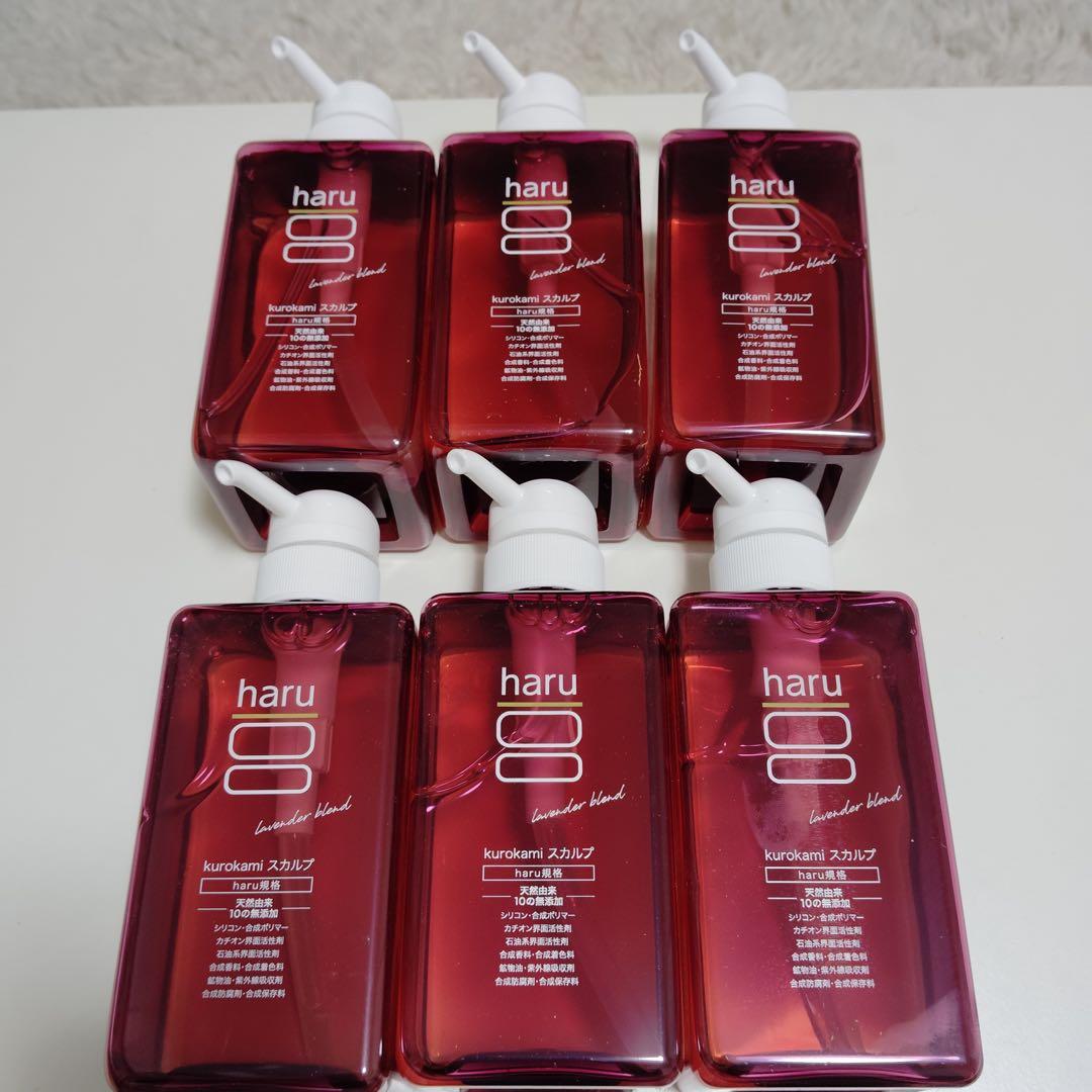 mu3862 haru kurokami　スカルプ　シャンプー　ラベンダー6本 楽天市場】【3/4までP5倍】【haru 公式】ハル｜ haruシャンプー ハル