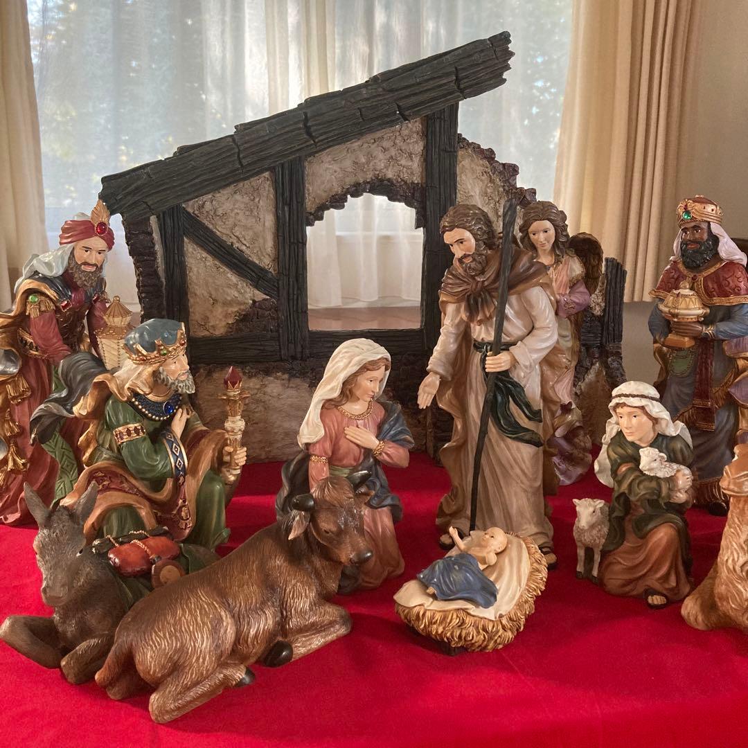 キリスト降誕セット 置物 プレゼピオ KIRKLAND - メルカリ