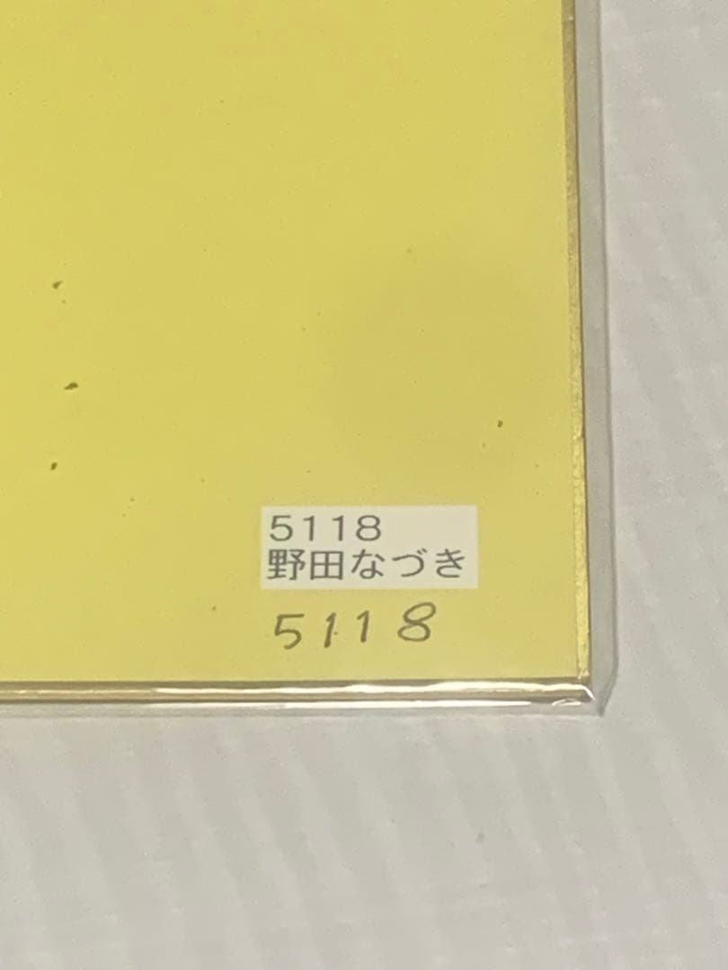 野田なづき選手 サイン色紙 ボートレース - メルカリ