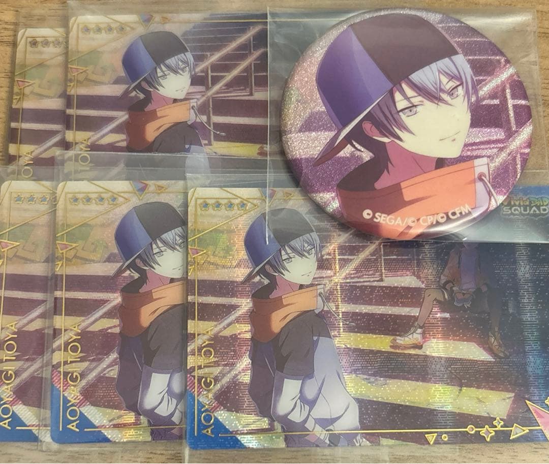 青柳冬弥 Awake Now ウエハース 缶バッジ セット まとめ売り - メルカリ