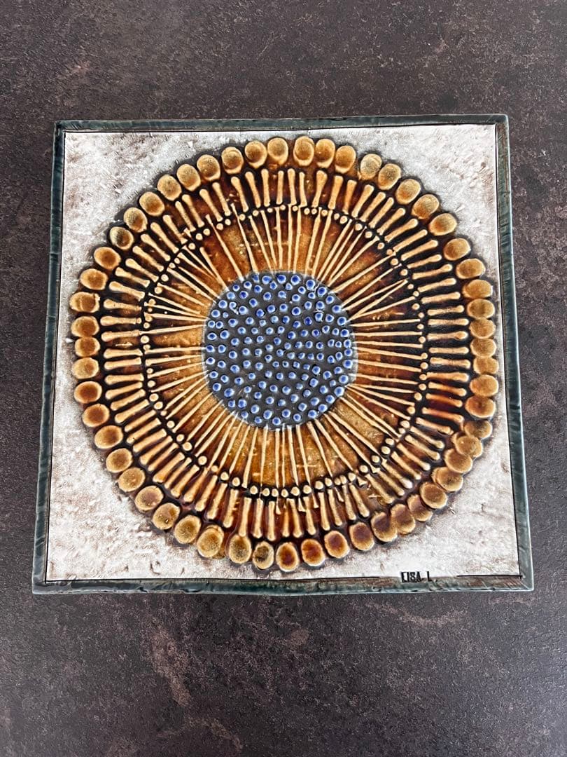 リサラーソン　陶板　北欧ヴィンテージ　リサ・ラーソンヴィンテージ