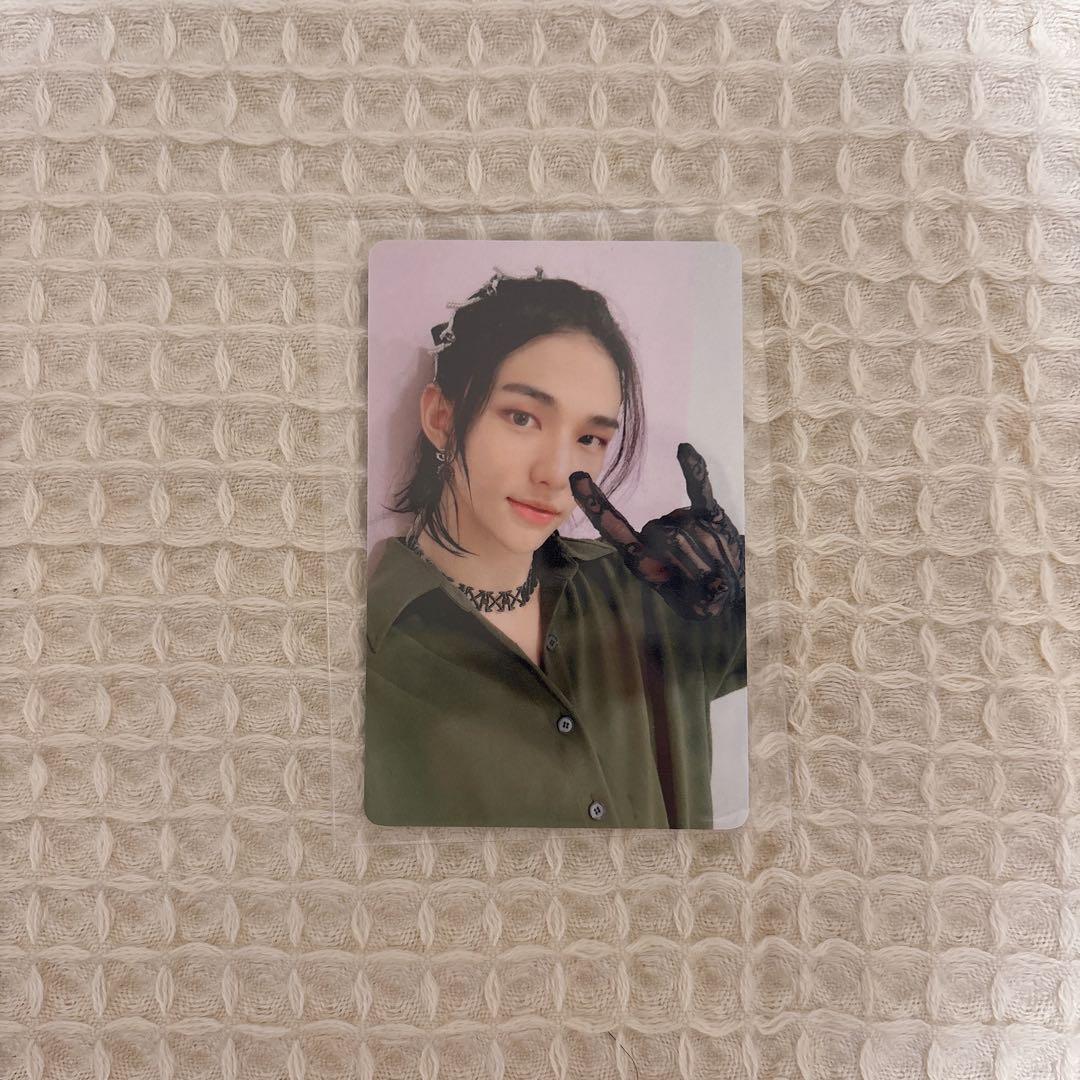 スキズ NOEASY 店舗特典 ヒョンジン トレカ withfans