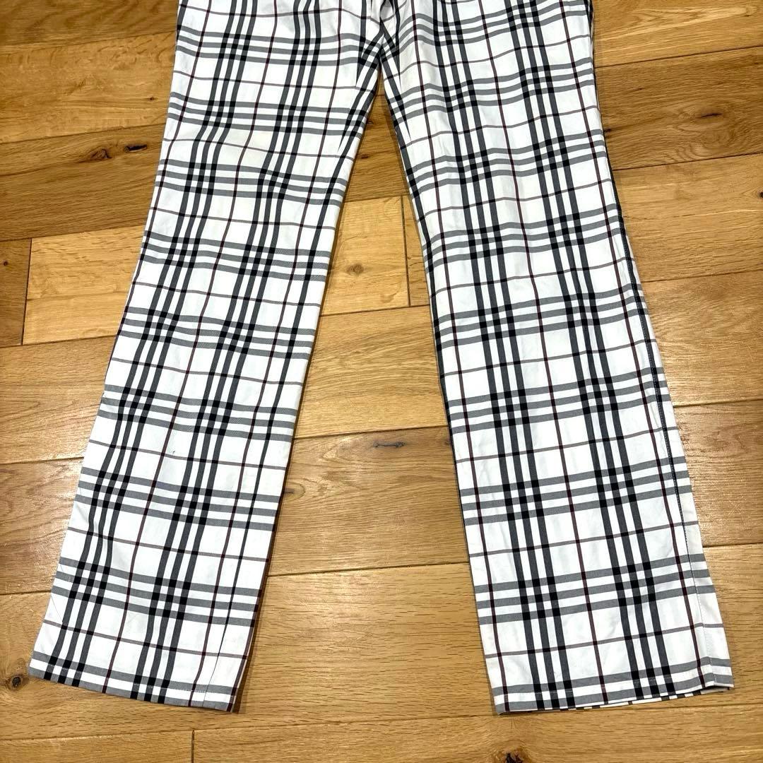 BURBERRY BLACK LABEL☆オシャレなチェック柄パンツ☆76サイズ - メルカリ