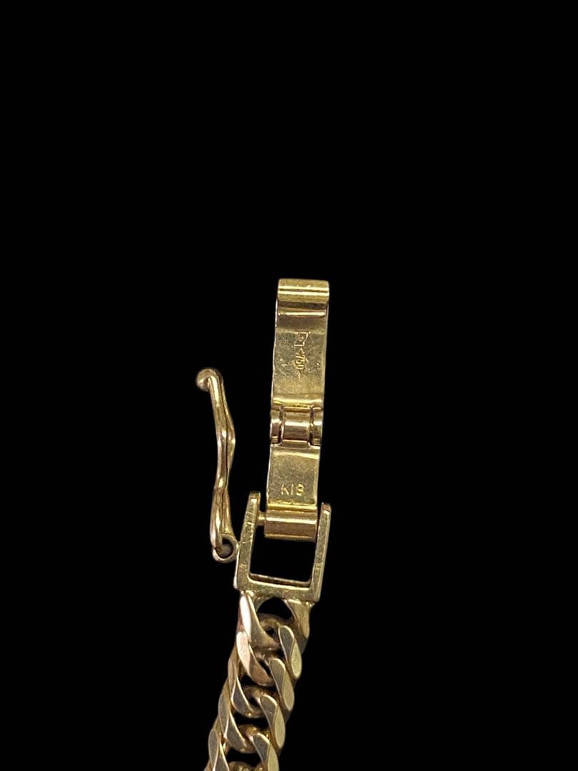 ト*ロ様 【中古】18金 喜平ブレスレット ダブル6面 10g 22cm - メルカリ