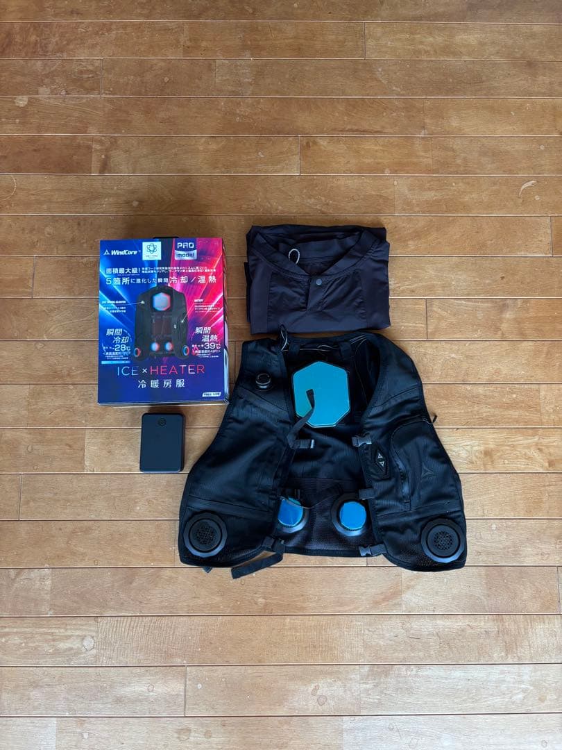 ICE HEATER クールベスト Lサイズ 黒