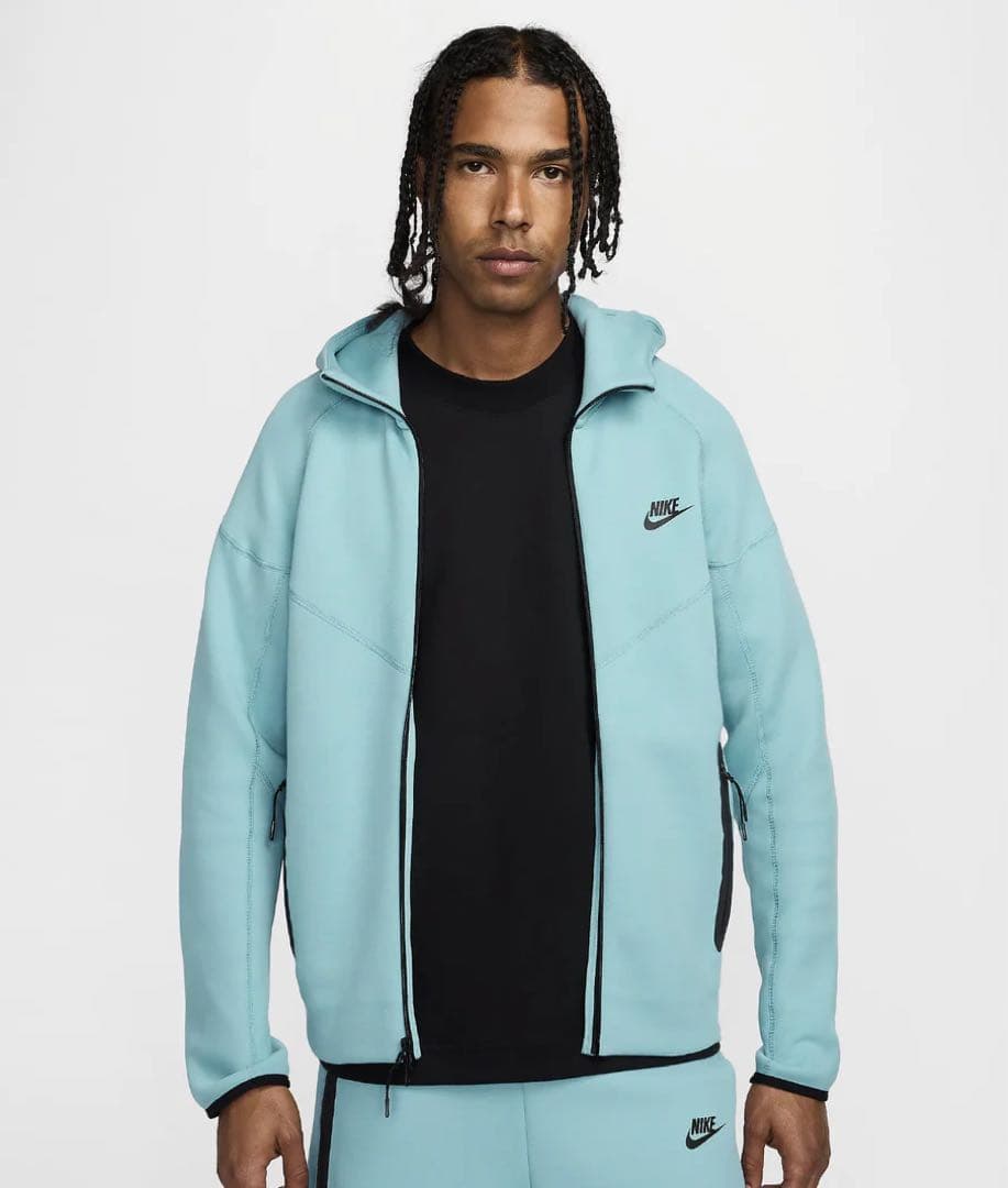 セール中 Nike TECH テックフリース レア 上下セット L スカイブルー