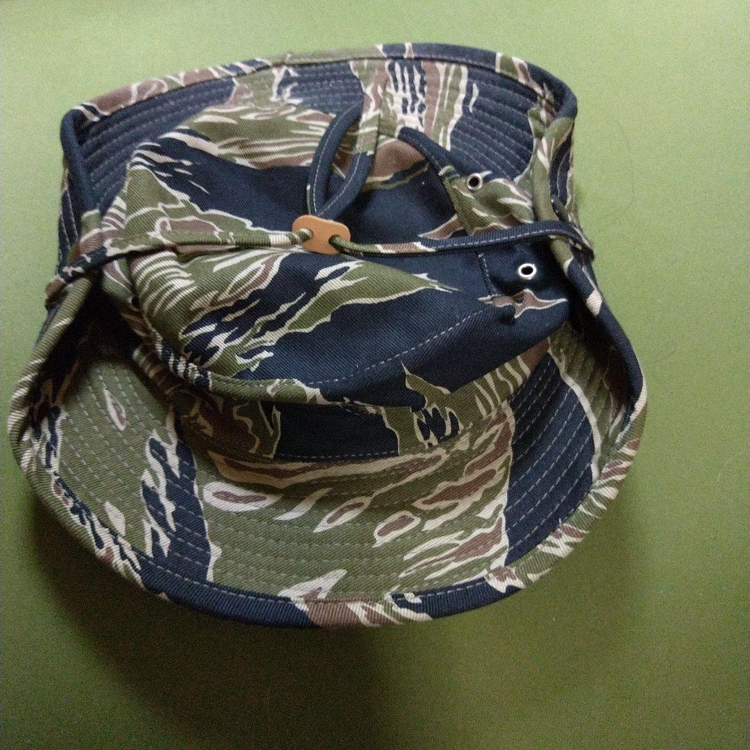 ベトナム戦☆タイガーストライプ☆ カウボーイ HAT ☆