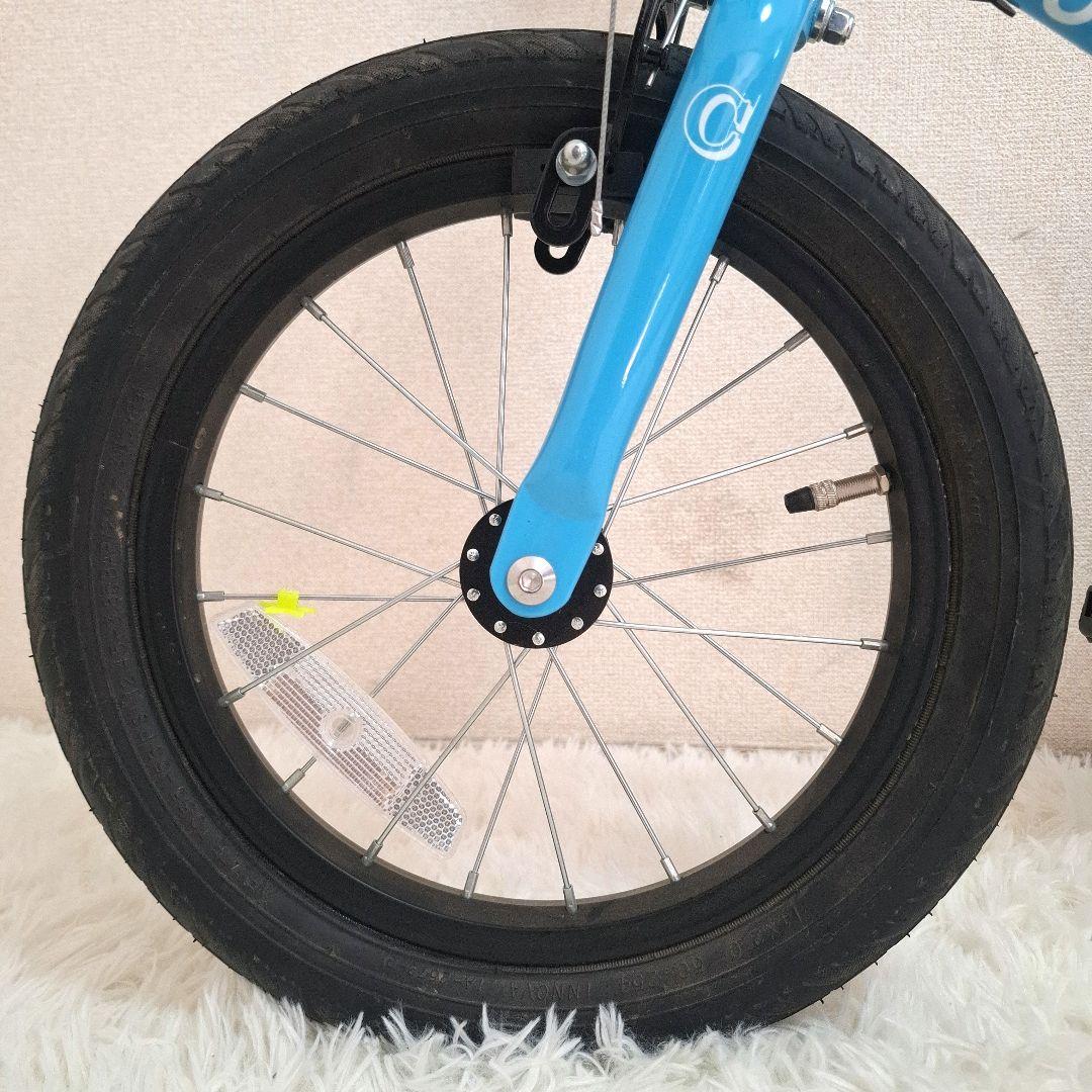 美品】へんしんバイクC14 スカイブルー - メルカリ