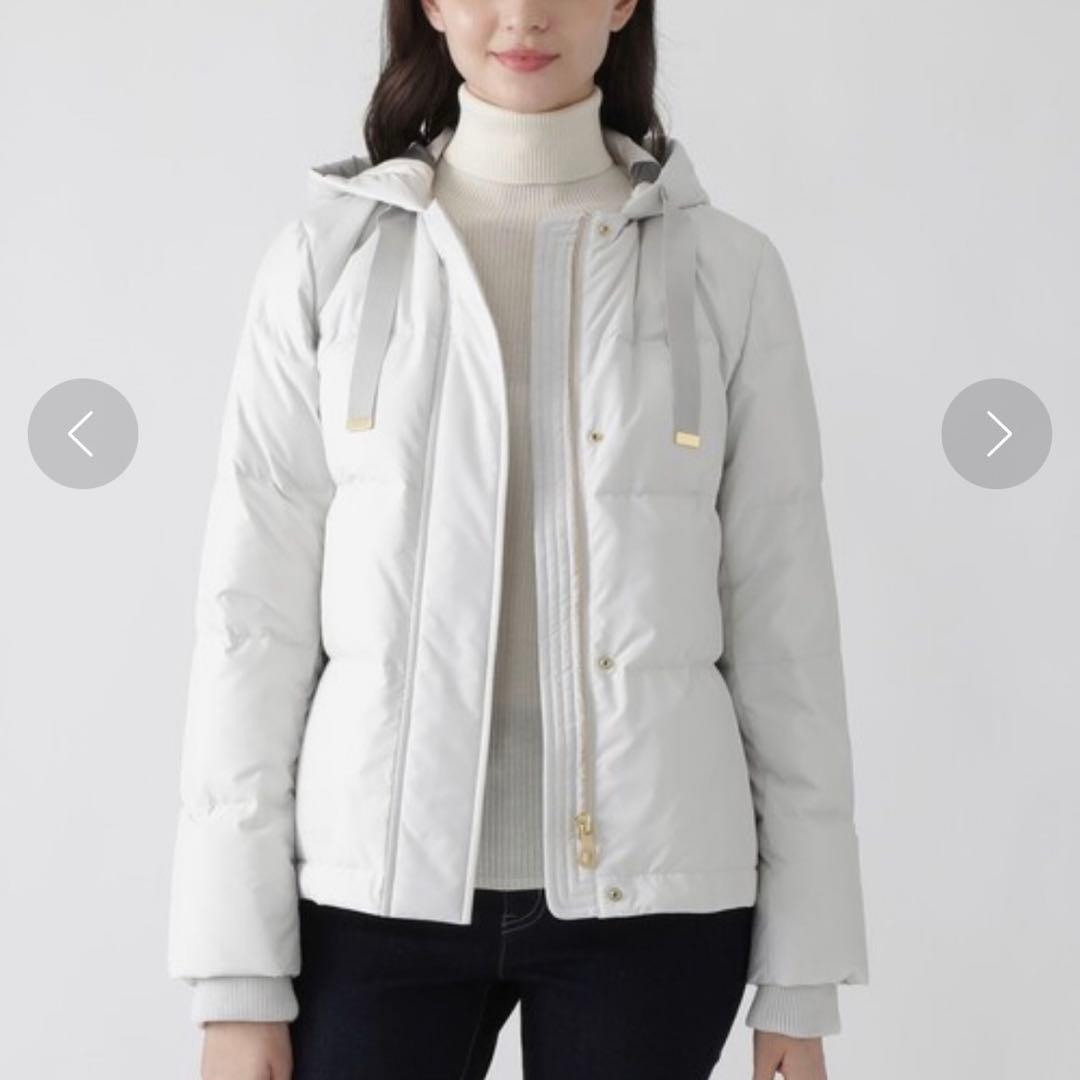 極美品✨　ブルーレーベルクレストブリッジ リサイクルタフタショートダウンコート