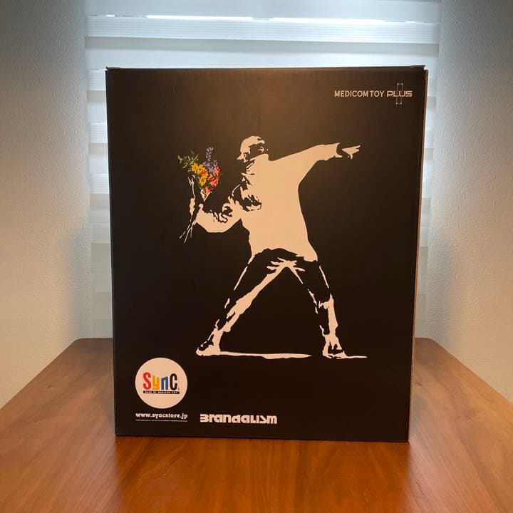 正規品‼︎ 廃盤‼︎ FLOWER BOMBER バンクシー フィギュア 箱付