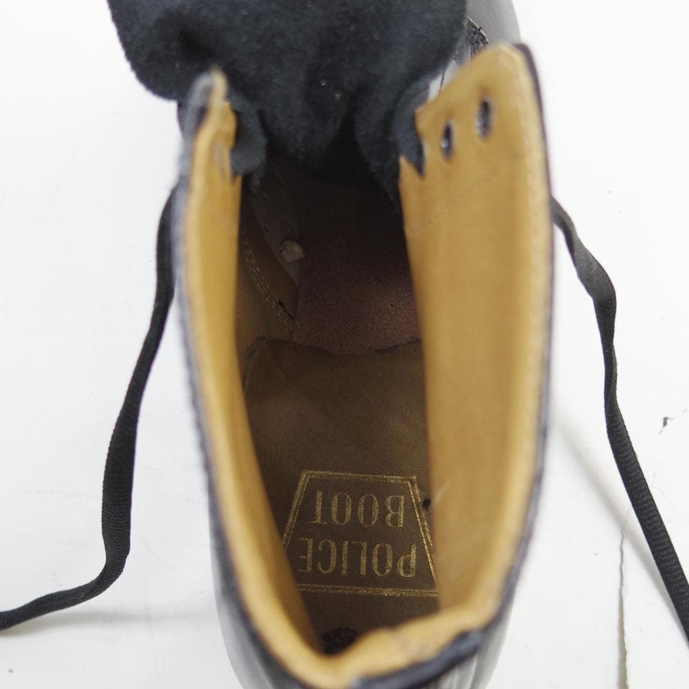 25cm カナダ ポリスブーツ ミリタリー 編み上げブーツ P4134