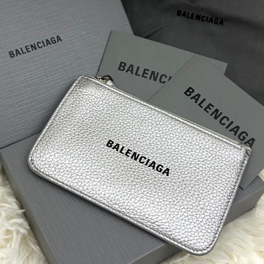 【極美品】BALENCIAGA レザー カードケース カード入れ パスケース
