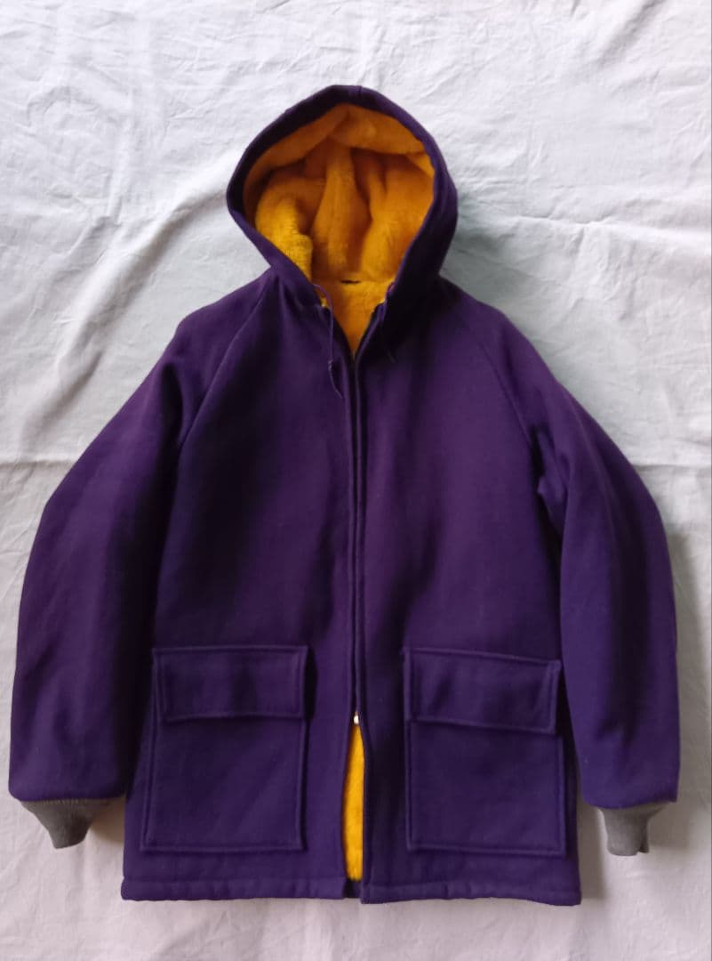 60s〜ビンテージ メルトンウール フーディーjkt