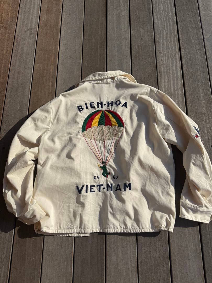 テーラー東洋　ベトジャン　　パラシュート VIET-NAM 刺繍ジャケット TAILOR TOYO(テーラー東洋 】 リバーシブルベトジャン [ REVERSIBLE