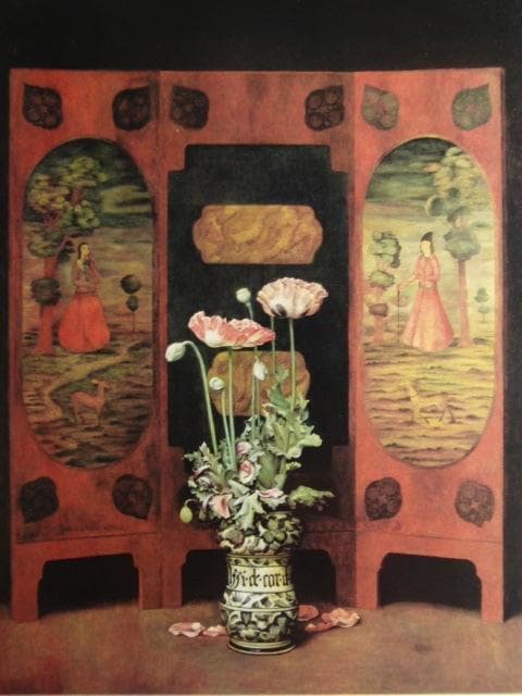 小糸源太郎、【惜春賊】、新品高級額 額装付、年代物・希少画集画、状態良好