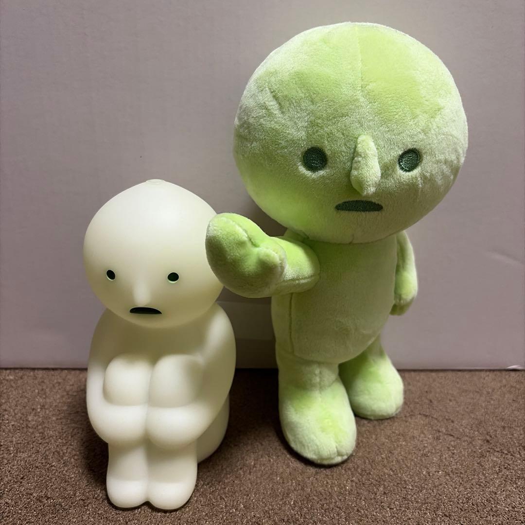 スミスキー非売品ぬいぐるみとライト付きスミスキーの置物セット！
