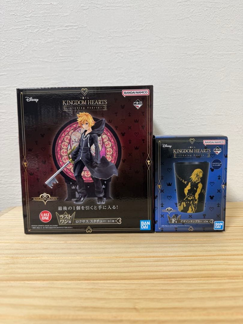 キングダムハーツ 一番くじ ラストワン賞 ロクサス スタチュー