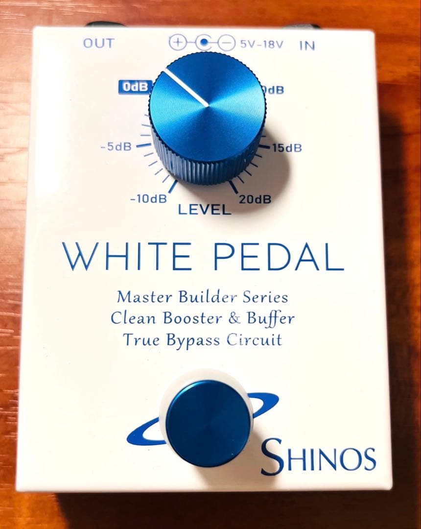 ギター SHINOS WHITE PEDAL