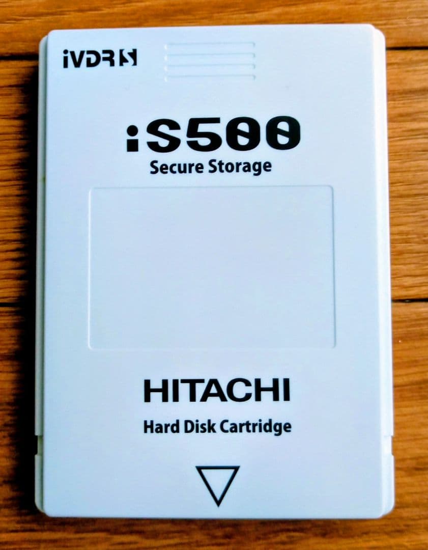 外付けハードディスク・ドライブ HITACHI 500GB IVDR