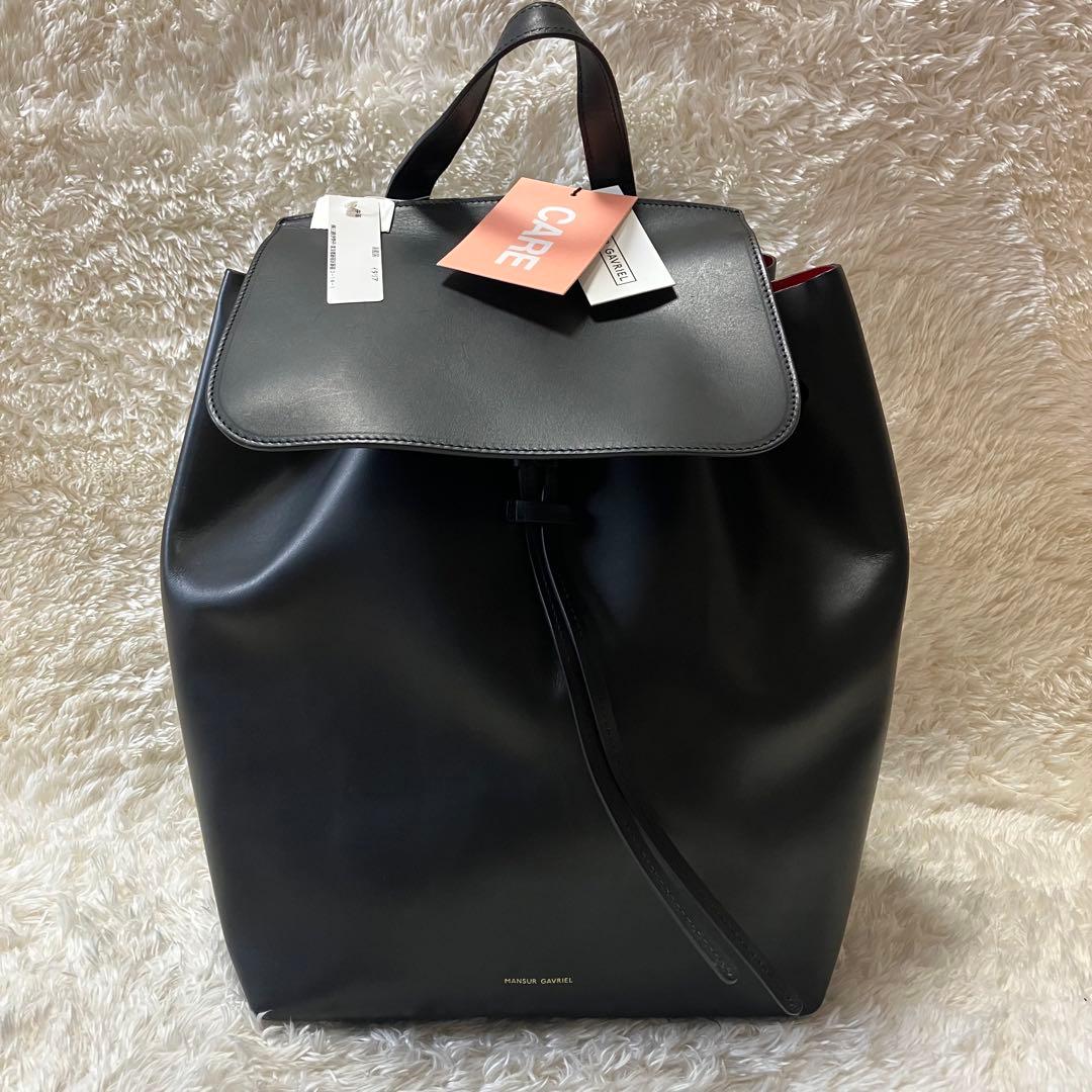 【新品未使用】MANSUR GAVRIEL バックパック　海外セレブ愛用 新品未使用】MANSUR GAVRIEL バックパック 海外セレブ愛用 - メルカリ
