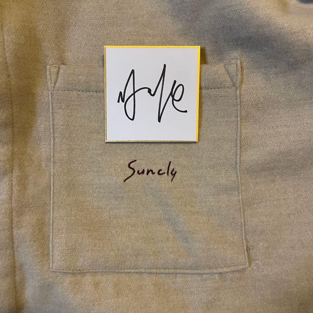 【Yusuke着用】コーデュロイビックシャツ　ベージュ