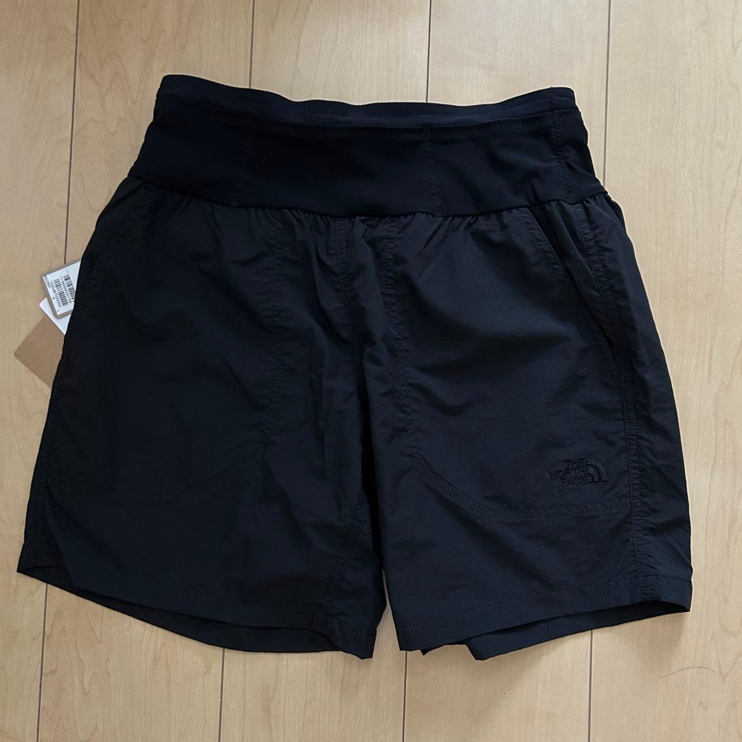 NB22591 ブラック ランニングショーツ L