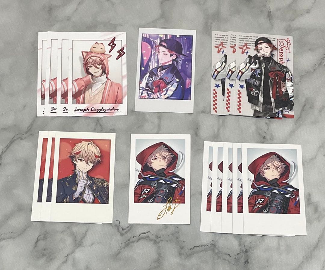 セラフ・ダズルガーデン チェキ風カード まとめ売り セット - メルカリ