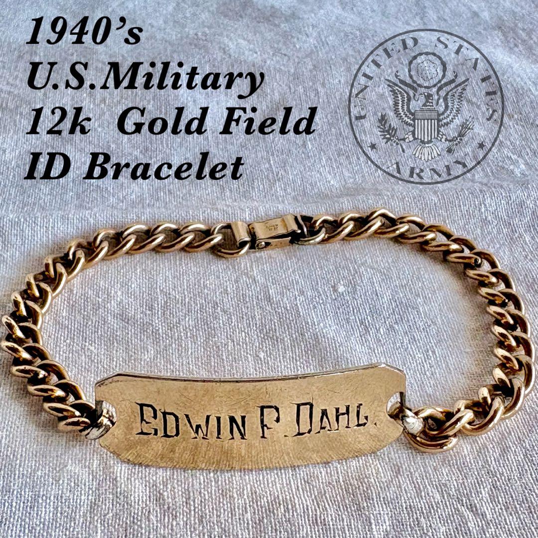 1950’s U.S.Military ID ブレスレット　army navy