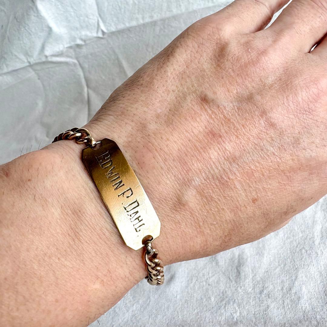 1950’s U.S.Military ID ブレスレット　army navy