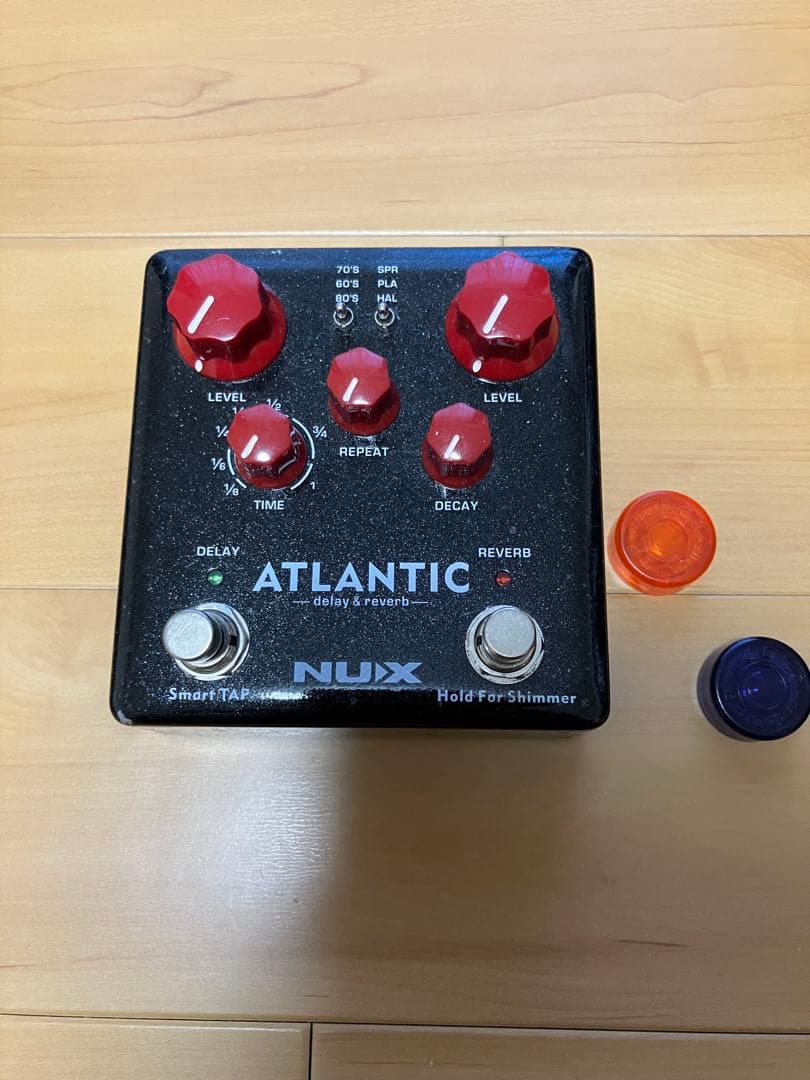 nux delay+reverbエフェクター