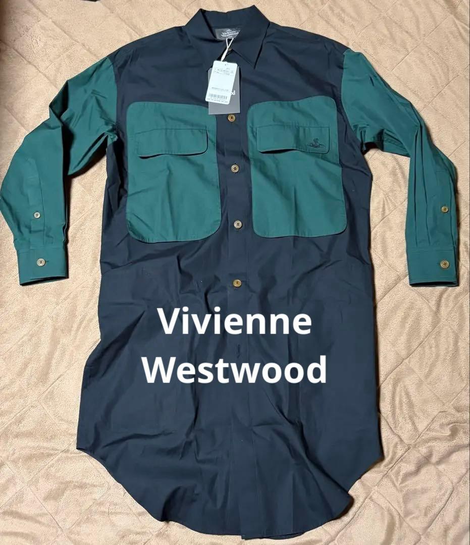 新品タグ付き　定価4.6万　ヴィヴィアンウエストウッドマン シャツブルゾン