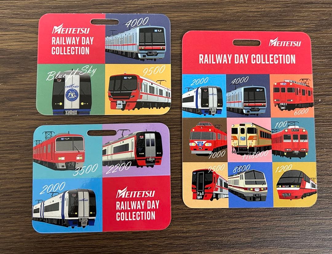 名鉄コレクション3枚　系統板マグネット 名古屋鉄道 名鉄 鉄道部品即売会 in津島 Final ミニ系統板マグネット 3