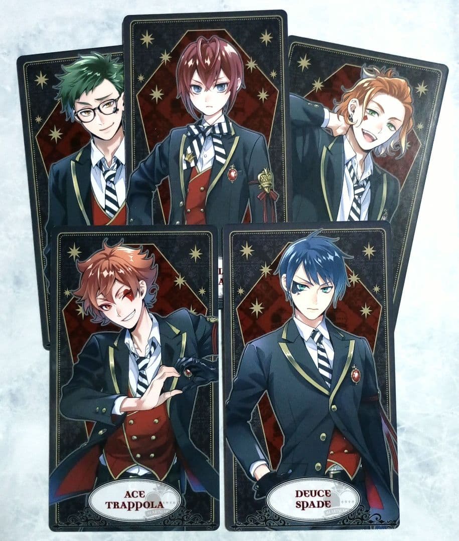 ツイステ ハーツラビュル 制服 セット アルカナカード まとめ