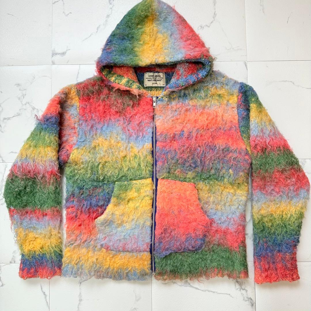 トップス BEAMS FUTURE ARCHIVE / SHAGGY KNIT PARKA