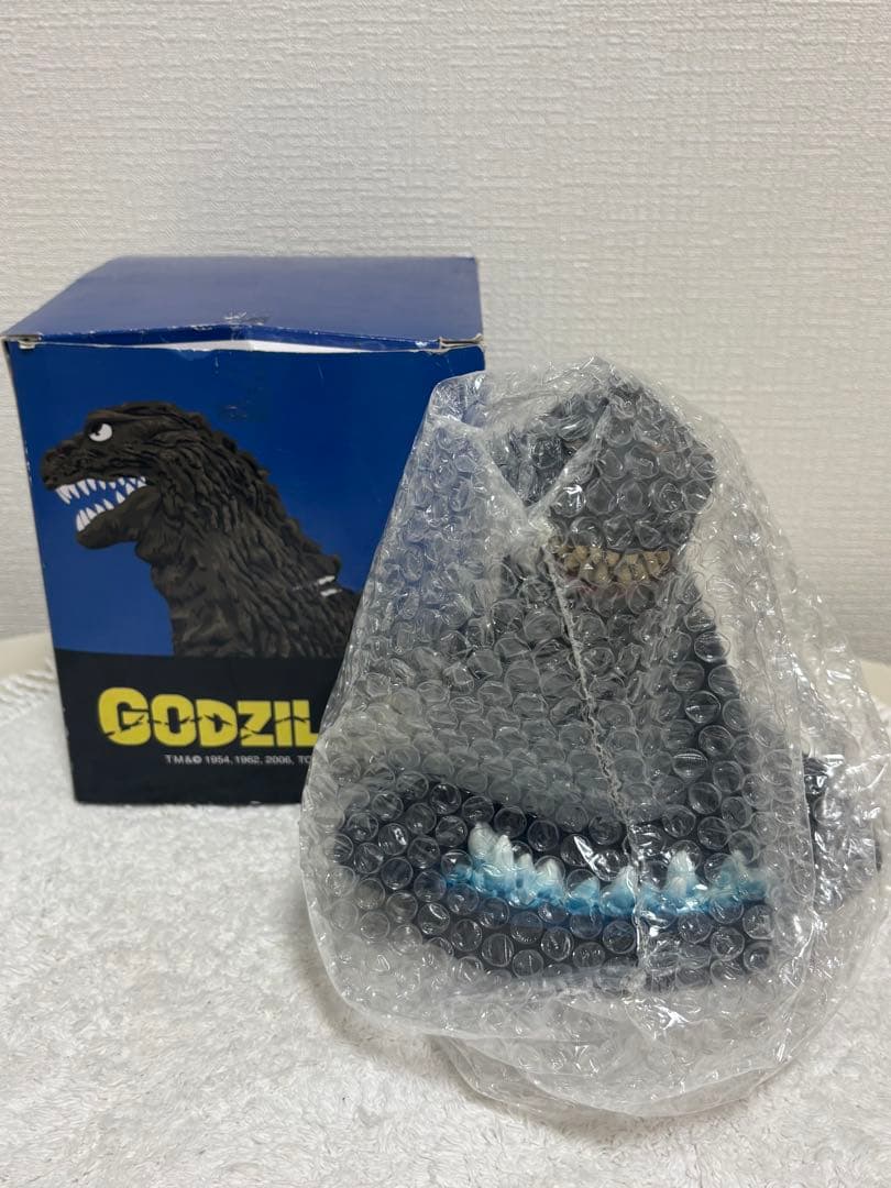 ゴジラ 初ゴジ キンゴジ 胸像 タキ・コーポレーション 2個セット 箱