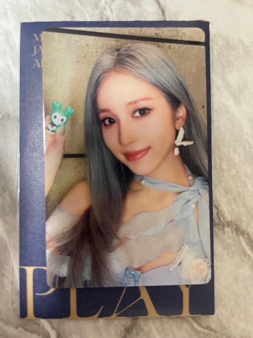 MISAMO リスニングパーティー　限定トレカ　入場者特典　ミナ