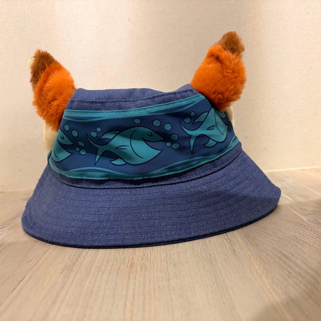 パーク完売】ディズニー ズートピア2 ニック•ワイルド バケットハット