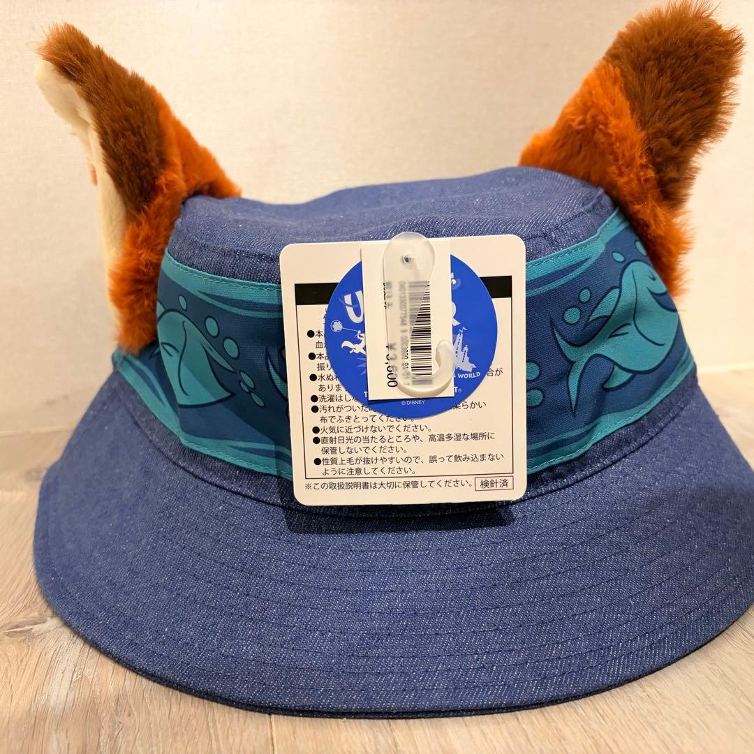 パーク完売】ディズニー ズートピア2 ニック•ワイルド バケットハット