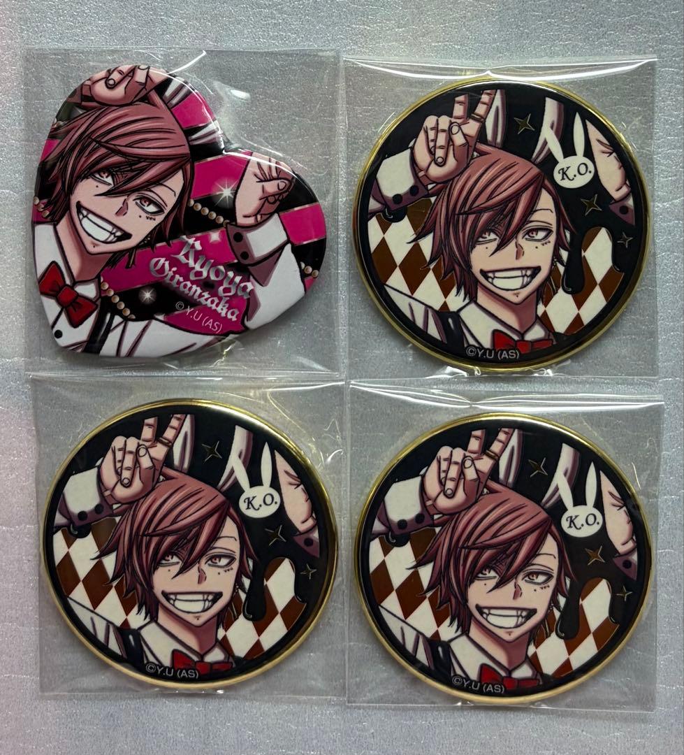 桃源暗鬼 缶バッジ バニー 花魁坂 - メルカリ